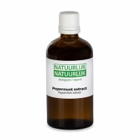 Organic peppermint extract